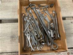 Flat Of Assorted Wrenches 