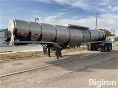 1995 Polar T/A Liquid Fertilizer Tanker Trailer 