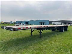 2002 Great Dane 48' T/A Spread Axle Flatbed Trailer 