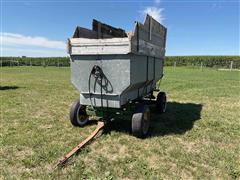 Galvanized Barge Wagon 