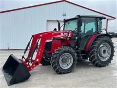 2021 Massey Ferguson 4710 MFWD Tractor W/Loader 