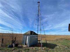 Windmill And Shed 