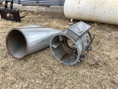 Caldwell H24-LPGE 24" Grain Bin Burner W/Transition 