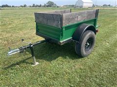 S/A Tilt Bed Utility Trailer 