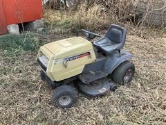 White Yard Boss Lawn Tractor 