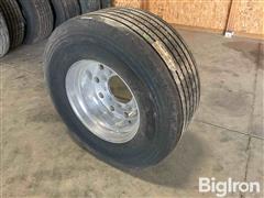 Michelin X-One 445/55R22.5 Mounted Super Single Tire 