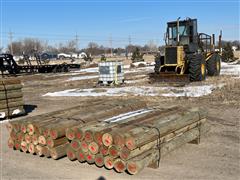 Pressure Treated Eastern Red Cedar Posts 