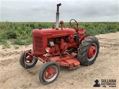 Farmall Super A Tractor w/ Belly Mower 