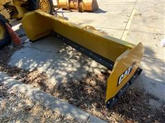 Caterpillar 10’ Snow Push Skid Steer Attachment 