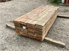 1" X 10" X 8' #2 Cedar Lumber 