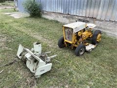 International Cub Cadet Lawn Mower W/ Snow Blower Attachment 