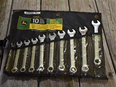 John Deere 10 Piece Metric Wrench Set 