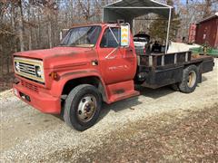 1980 Chevrolet C60 Flatbed Service Truck 