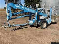 2006 Genie TZ-34/20 Towable Articulated Boom Lift 