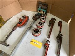 Pipe Threading Cutter & Wrenches 