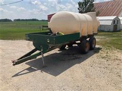 Homemade T/A Water Trailer W/Nurse Tank 