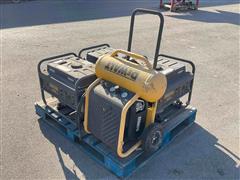 Ironton 4000W Gas Generators & DeWalt Air Compressor 