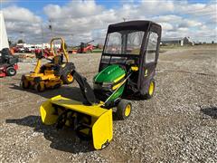 2018 John Deere X590 2WD Mower W/snow Blower, Blade & Deck 