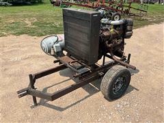 Chrysler HT 413 Propane Power Unit W/ Generator & Cart 