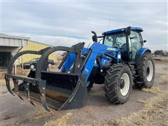 2013 New Holland T6.165 MFWD Tractor 