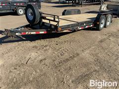 2019 Pj 21’ T/A Tilt Flatbed Trailer 