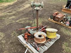 Miscellaneous Parts & Bench Grinder 