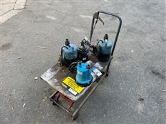 Master Plumber Submersible Pumps & Cart Jack 