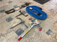 Tow Rope/Come Alongs/Roller Hoist/Chain Ratchet 