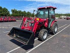 Mahindra 2638 MFWD Compact Utility Tractor W/Loader 