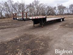 2008 Great Dane 48' X 102" T/A Spread Axle Drop Deck Trailer W/5' Hay Extension 