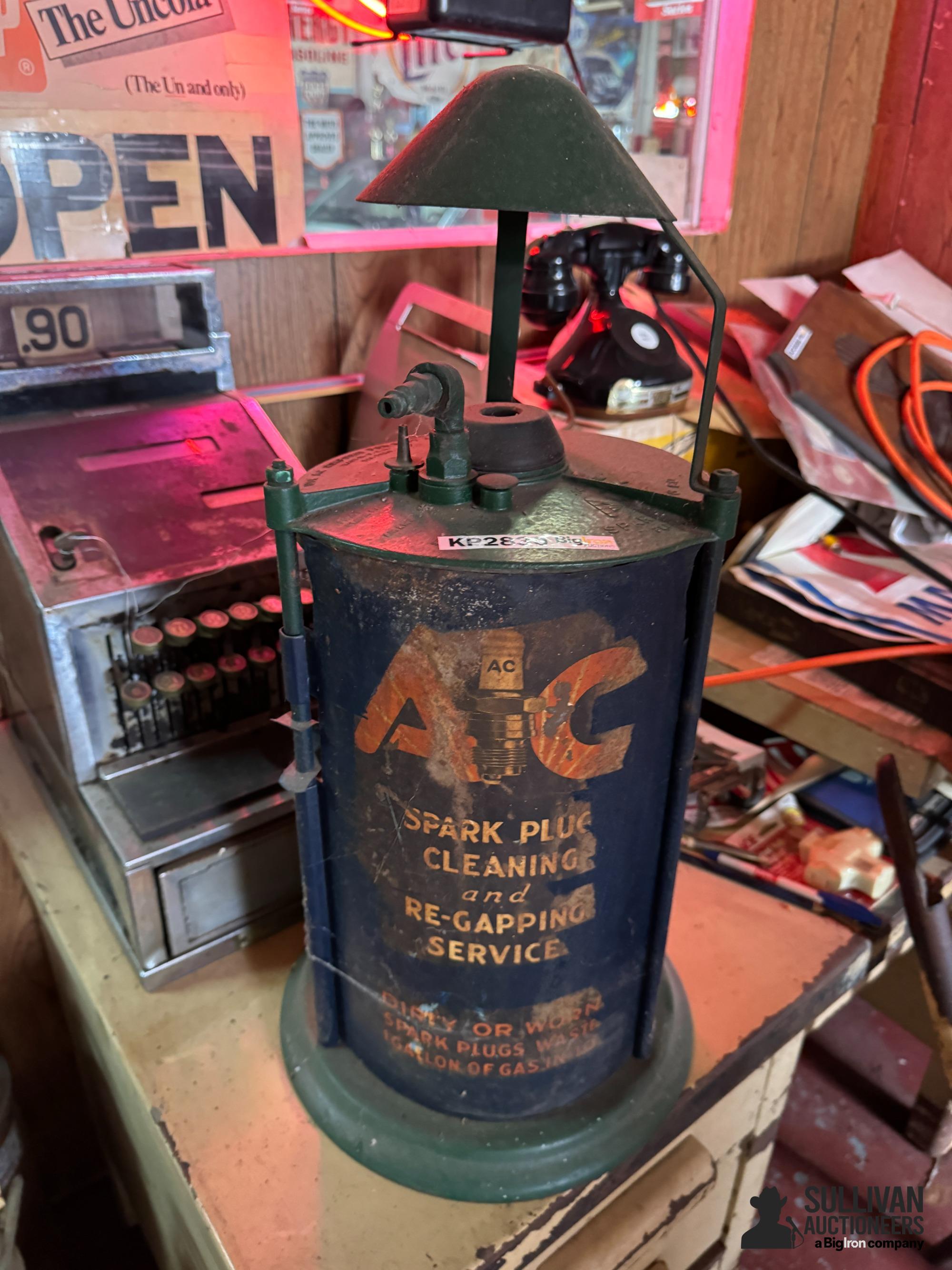 AC Vintage Spark Plug Cleaner 