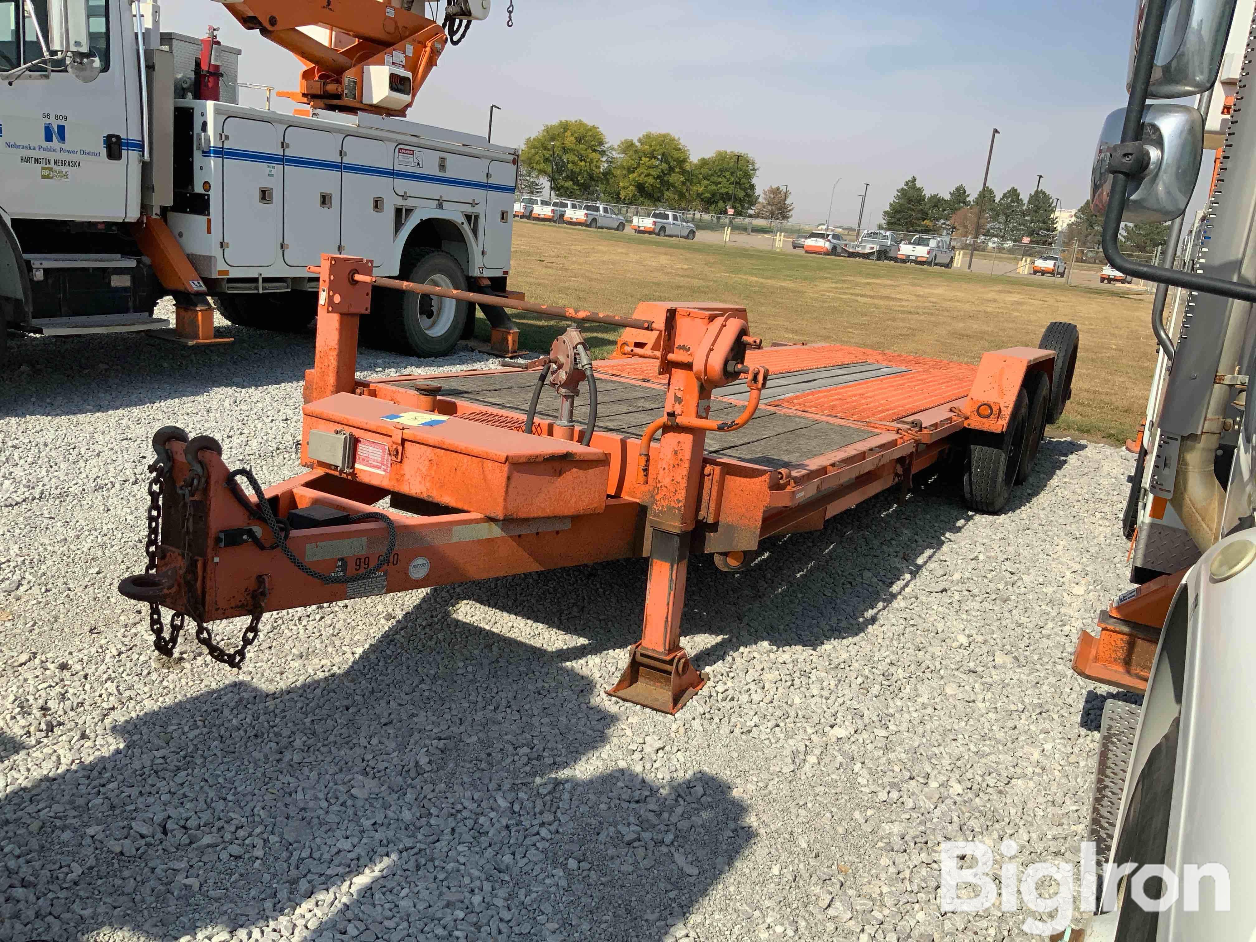 2009 Felling T/A Flatbed Tilt Trailer 