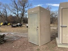 Fiberglass Methane Huts 