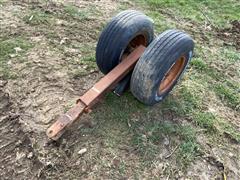 Trailer Steer Axle And Tires 