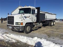 1990 Mack CH600 T/A Flatbed Truck 