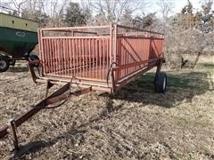 Triple C Hydraulic Lift Livestock Cart 
