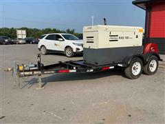 2016 Atlas Copco 185 CD Utility T/A Portable Air Compressor 