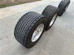 Michelin X-One Line Grip D 445/50R22.5 Tires & Rims 