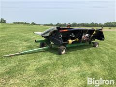 2005 Gleaner 3000 6R30 Corn Head w/ E-Z Trail Header Cart 