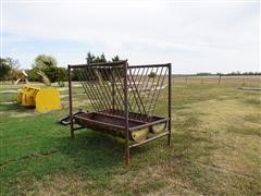 Shop Built Combination Feed Bunk 