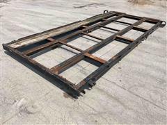 14’ Steel Flatbed Trailer Frame 