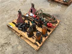 Omega 20 Ton Hydraulic Bottle Jacks & 6 Ton Jack Stands 