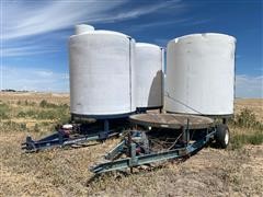 2500-Gallon Cone-Bottom Liquid Fertilizer Tanks & Trailers 