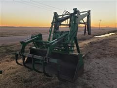 John Deere 740 Classic Self Leveling Loader W/Grapple Bucket 