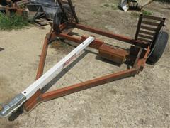 Two Wheel Equipment Dolly Trailer 