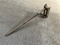 Gnuse Bucket Mounted Bale Spear 