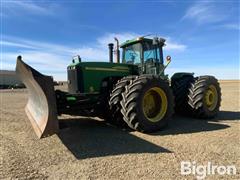 2005 John Deere 9320 4WD Tractor W/Grouser 4100 Dozer 