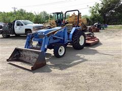 New Holland T1520 MFWD Compact Utility Tractor W/Loader 