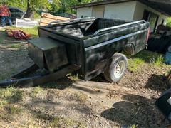 Shop Built S/A Pickup Bed Trailer 