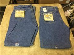 Carhartt 36 X 36 / 38 X 36 Flannel Lined Jeans 